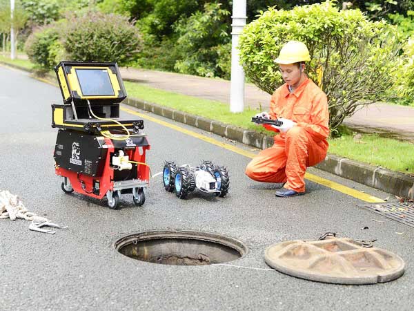 君山管道机器人检测