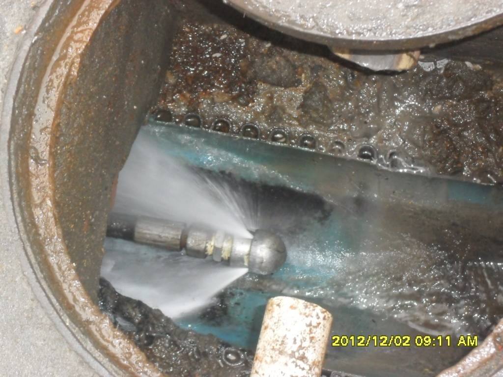 君山污水管道高压清洗