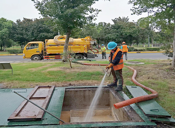 君山化油池清理